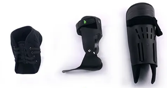 Hinged Ankle Brace with Adjustable Laces