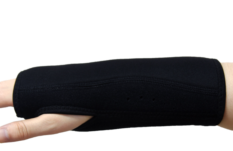 Ambidextrous Wrist Brace with Steel Plate Support