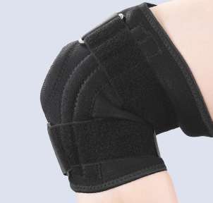 Silicone Ring Patella Knee Stabilizer with Breathable Mesh