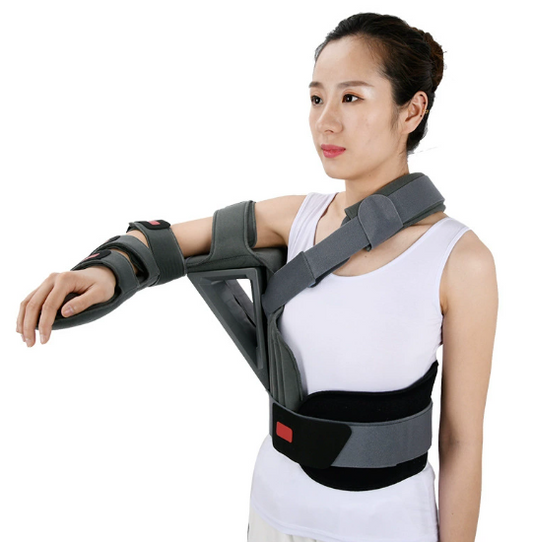 Adjustable Aluminum Alloy Waist Bracket with Reinforced Straps