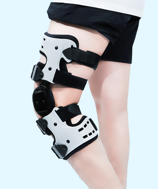 Three-Point Knee Orthosis with Adjustable Angle for O/X Legs